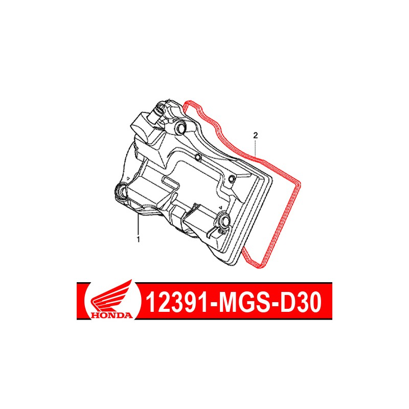 12391-MGS-D30 : Guarnizione della copertura della testata NC700 NC750