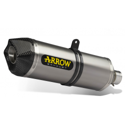 71796AK + 71463MI : Silenziatore Arrow Race-Tech Alluminio/Carbonio NC700 NC750