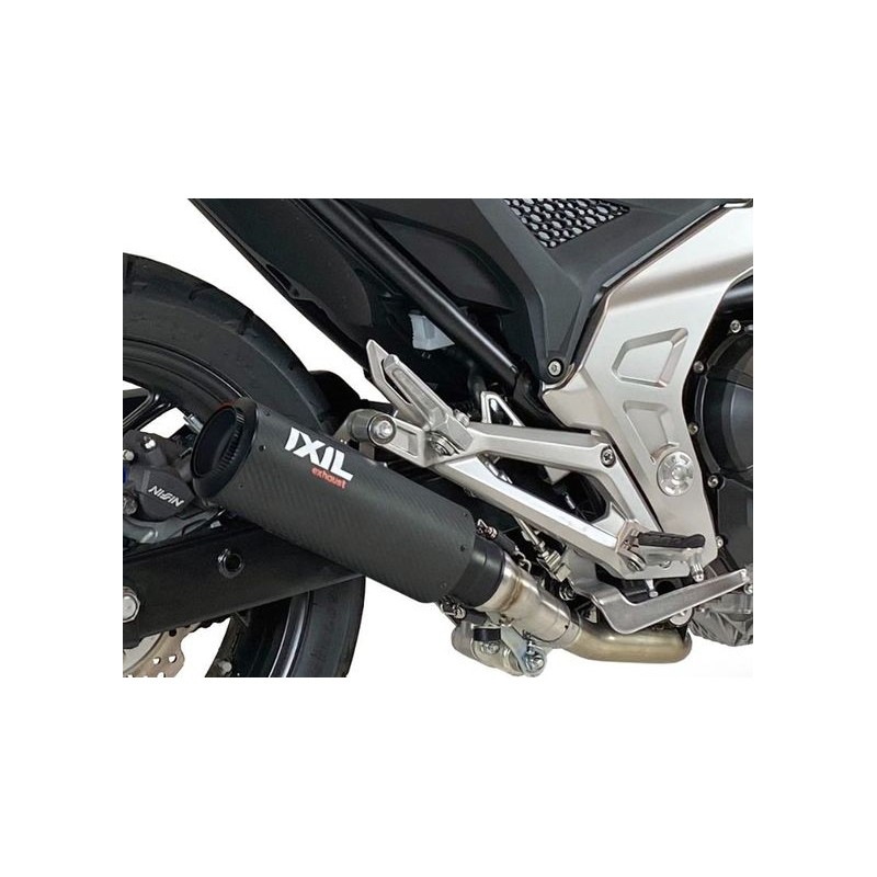 GH6262C : Ixil Round Carbon Xtrem Silencer NC700 NC750