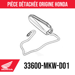 33400-MKW-D01 : Clignotant origine Honda 2025 NC700 NC750