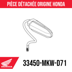 33400-MKW-D01 : Clignotant origine Honda 2025 NC700 NC750