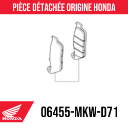 06455-MKW-D71 : Original Honda Front Brake Pads 2025 NC700 NC750