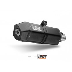 H.046.LRB : Mivv Speed Edge Black Exhaust NC700 NC750