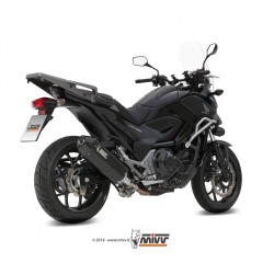 H.046.LRB : Mivv Speed Edge Black Exhaust NC700 NC750